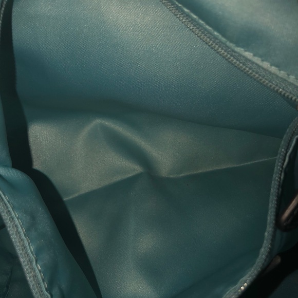 AUTHENTIC Black and grey coach bag. Blue inside - Picture 9 of 9